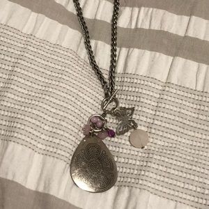 Teardrop charm Necklace